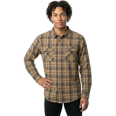Salty Crew Chemise à Manches Longues Daybreak Flannel Khaki L Homme - Publicité Salty Crew Chemise à Manches Longues Daybreak Flannel Khaki L Homme - Publicité