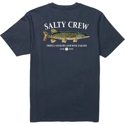 Salty Crew T-shirt à Manches Courtes Euro Pike Premium Navy L Homme - Publicité Salty Crew T-shirt à Manches Courtes Euro Pike Premium Navy L Homme - Publicité