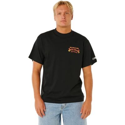 Rip Curl T-shirt à Manches Courtes Bells Pro 26 Event Black L Homme - Publicité Rip Curl T-shirt à Manches Courtes Bells Pro 26 Event Black L Homme - Publicité