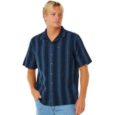 Rip Curl Chemise à Manches Courtes Classic Surf Weaver Dark Navy M Homme - Publicité Rip Curl Chemise à Manches Courtes Classic Surf Weaver Dark Navy M Homme - Publicité
