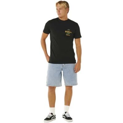 Rip Curl T-shirt à Manches Courtes Desti Animals Black S Homme - Publicité Rip Curl T-shirt à Manches Courtes Desti Animals Black S Homme - Publicité