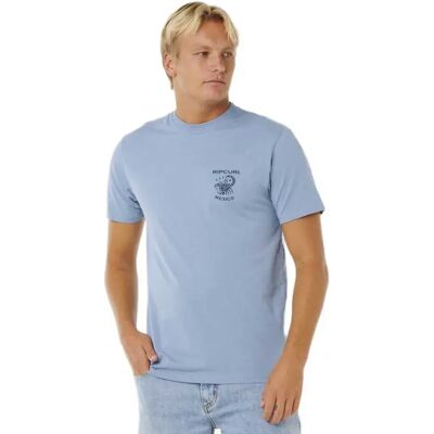 Rip Curl T-shirt à Manches Courtes Desti Animals Faded Denim XS Homme - Publicité Rip Curl T-shirt à Manches Courtes Desti Animals Faded Denim XS Homme - Publicité