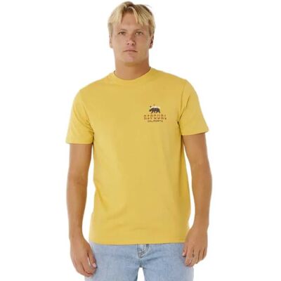 Rip Curl T-shirt à Manches Courtes Desti Animals Ochre M Homme - Publicité Rip Curl T-shirt à Manches Courtes Desti Animals Ochre M Homme - Publicité