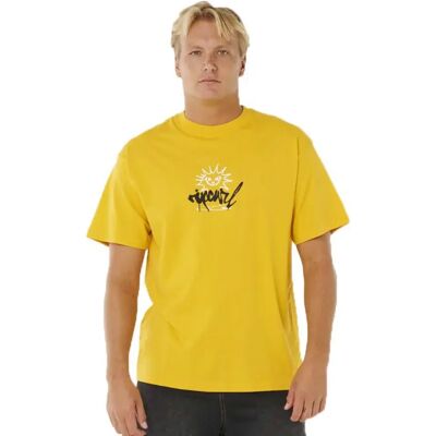 Rip Curl T-shirt à Manches Courtes Inner Visions Rotten Sun Royal Yellow L Homme - Publicité Rip Curl T-shirt à Manches Courtes Inner Visions Rotten Sun Royal Yellow L Homme - Publicité