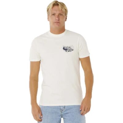 Rip Curl T-shirt à Manches Courtes Keep On Trucking Bone S Homme - Publicité Rip Curl T-shirt à Manches Courtes Keep On Trucking Bone S Homme - Publicité