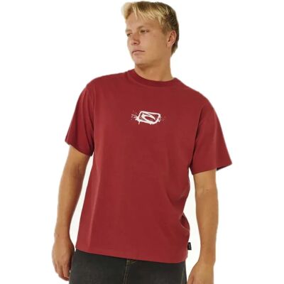 Rip Curl T-shirt à Manches Courtes Medina Inner Vision Spray Merlot M Homme - Publicité Rip Curl T-shirt à Manches Courtes Medina Inner Vision Spray Merlot M Homme - Publicité
