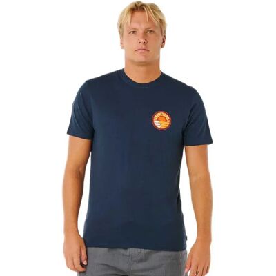 Rip Curl T-shirt à Manches Courtes Pacific Rinse Stacked Dark Navy XS Homme - Publicité Rip Curl T-shirt à Manches Courtes Pacific Rinse Stacked Dark Navy XS Homme - Publicité