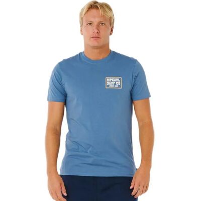 Rip Curl T-shirt à Manches Courtes Pacific Rinse Sunrise Bluefin M Homme - Publicité Rip Curl T-shirt à Manches Courtes Pacific Rinse Sunrise Bluefin M Homme - Publicité