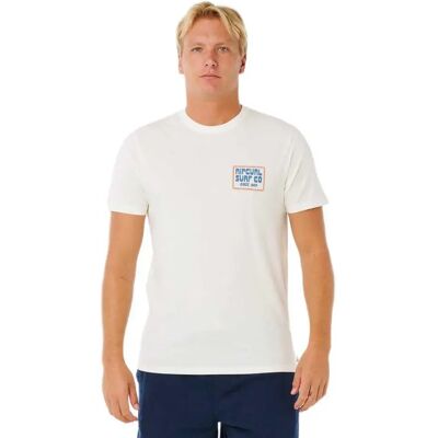 Rip Curl T-shirt à Manches Courtes Pacific Rinse Sunrise Bone L Homme - Publicité Rip Curl T-shirt à Manches Courtes Pacific Rinse Sunrise Bone L Homme - Publicité