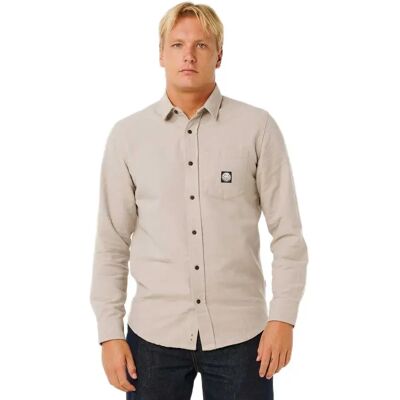 Rip Curl Chemise à Manches Longues Premium Surf Stone S Homme - Publicité Rip Curl Chemise à Manches Longues Premium Surf Stone S Homme - Publicité