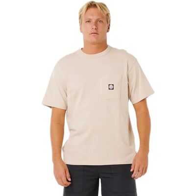 Rip Curl T-shirt à Manches Courtes Premium Surf Wettie Vintage White XS Homme - Publicité Rip Curl T-shirt à Manches Courtes Premium Surf Wettie Vintage White XS Homme - Publicité