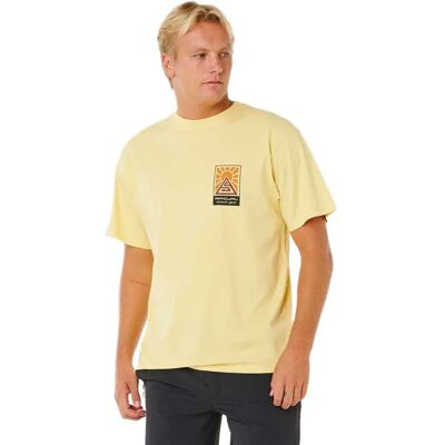 Rip Curl T-shirt à Manches Courtes Search Dawn Sunlight L Homme - Publicité Rip Curl T-shirt à Manches Courtes Search Dawn Sunlight L Homme - Publicité