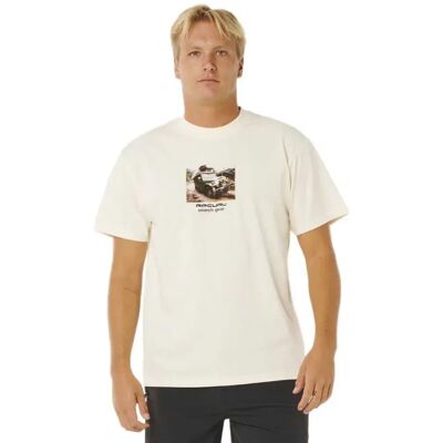 Rip Curl T-shirt à Manches Courtes Search Rig Bone L Homme - Publicité Rip Curl T-shirt à Manches Courtes Search Rig Bone L Homme - Publicité