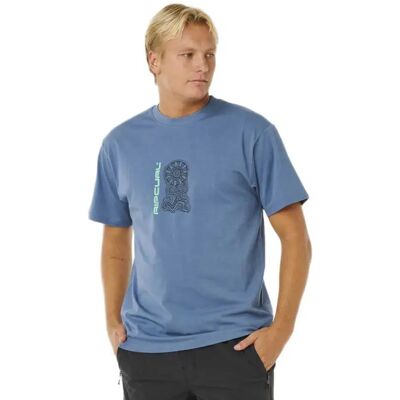 Rip Curl T-shirt à Manches Courtes Search Sundial Bluefin S Homme - Publicité Rip Curl T-shirt à Manches Courtes Search Sundial Bluefin S Homme - Publicité