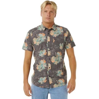 Rip Curl Chemise à Manches Courtes Sessions Aerotech Black XL Homme - Publicité Rip Curl Chemise à Manches Courtes Sessions Aerotech Black XL Homme - Publicité