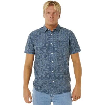 Rip Curl Chemise à Manches Courtes Sessions Aerotech Blue Lagoon XL Homme - Publicité Rip Curl Chemise à Manches Courtes Sessions Aerotech Blue Lagoon XL Homme - Publicité