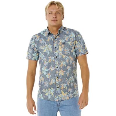 Rip Curl Chemise à Manches Courtes Sessions Dark Navy S Homme - Publicité Rip Curl Chemise à Manches Courtes Sessions Dark Navy S Homme - Publicité