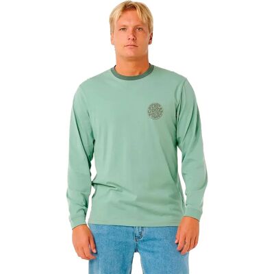 Rip Curl T-shirt à Manches Longues Wetsuit Icon Aloe L Homme - Publicité Rip Curl T-shirt à Manches Longues Wetsuit Icon Aloe L Homme - Publicité