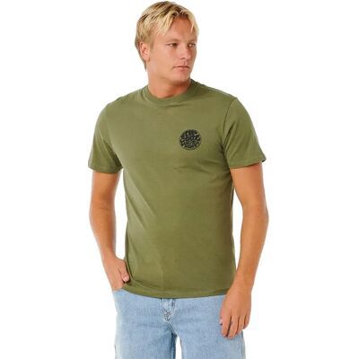 Rip Curl T-shirt à Manches Courtes Wettie Icon Surplus Green S Homme - Publicité Rip Curl T-shirt à Manches Courtes Wettie Icon Surplus Green S Homme - Publicité