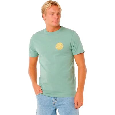 Rip Curl T-shirt à Manches Courtes Wettie Passage Icon Aloe L Homme - Publicité Rip Curl T-shirt à Manches Courtes Wettie Passage Icon Aloe L Homme - Publicité