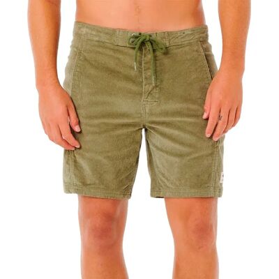 Rip Curl Short Classic Surf Cord Surplus Green 32 Homme - Publicité Rip Curl Short Classic Surf Cord Surplus Green 32 Homme - Publicité
