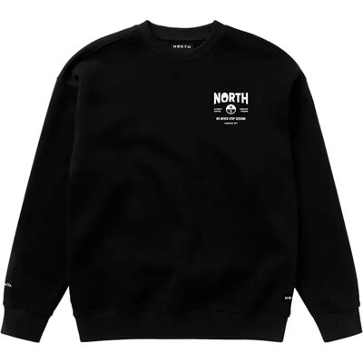 North Kb Sweat-shirt Origin Crew Black M Homme - Publicité North Kb Sweat-shirt Origin Crew Black M Homme - Publicité