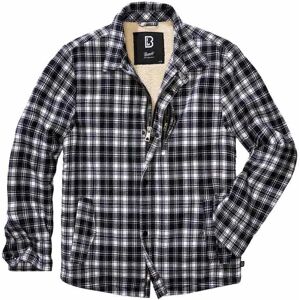 Brandit Polaire Zippée Classic Sherpa White / Black XL Homme - Publicité Brandit Polaire Zippée Classic Sherpa White / Black XL Homme - Publicité