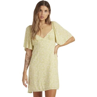 Billabong Robe à Manches Courtes Day Trippin Lime XS Femme - Publicité Billabong Robe à Manches Courtes Day Trippin Lime XS Femme - Publicité