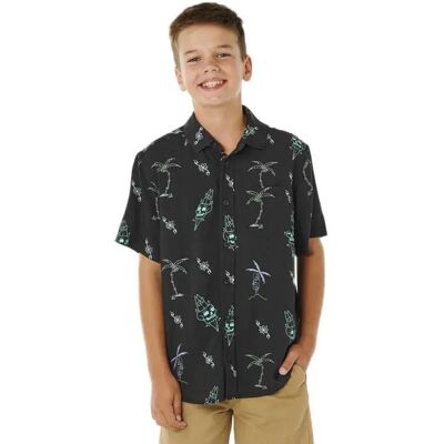 Rip Curl Chemise à Manches Courtes Eternal Shred Washed Black 12 Années Garçon - Publicité Rip Curl Chemise à Manches Courtes Eternal Shred Washed Black 12 Années Garçon - Publicité