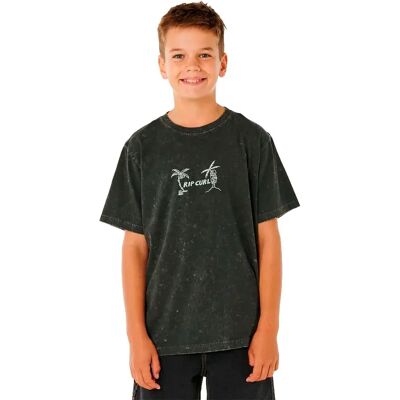 Rip Curl T-shirt à Manches Courtes Eternal Shred Wash Washed Black 16 Années Garçon - Publicité Rip Curl T-shirt à Manches Courtes Eternal Shred Wash Washed Black 16 Années Garçon - Publicité