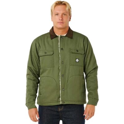 Rip Curl Veste Premium Surf Sherpa Dark Olive L Homme - Publicité Rip Curl Veste Premium Surf Sherpa Dark Olive L Homme - Publicité