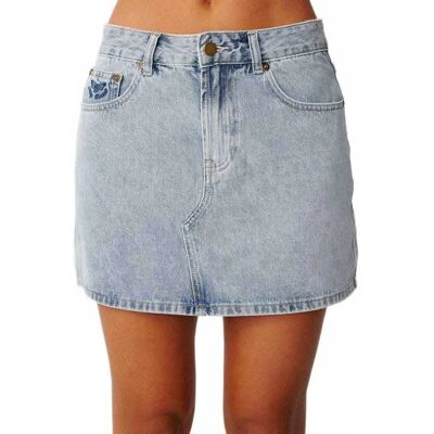 Rip Curl Jupe Courte Tabby 2.0 Denim Mini Vintage Blue XL Femme - Publicité Rip Curl Jupe Courte Tabby 2.0 Denim Mini Vintage Blue XL Femme - Publicité