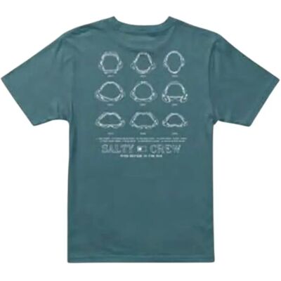Salty Crew T-shirt à Manches Courtes Jawbone Slate M Garçon,Fille - Publicité Salty Crew T-shirt à Manches Courtes Jawbone Slate M Garçon,Fille - Publicité