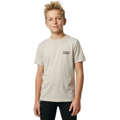 Salty Crew T-shirt à Manches Courtes Stakeout Moon Beam M Garçon,Fille - Publicité Salty Crew T-shirt à Manches Courtes Stakeout Moon Beam M Garçon,Fille - Publicité