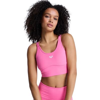 Roxy Soutien-gorge De Sport Heart Into It Attitude Sangria Sunset M Femme - Publicité Roxy Soutien-gorge De Sport Heart Into It Attitude Sangria Sunset M Femme - Publicité