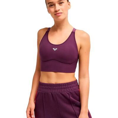 Roxy Soutien-gorge De Sport Heart Into It Attitude Blackberry Wine M Femme - Publicité Roxy Soutien-gorge De Sport Heart Into It Attitude Blackberry Wine M Femme - Publicité