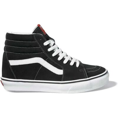 Vans Baskets Sk8hi Black / True White EU 33 Garçon,Fille - Publicité Vans Baskets Sk8hi Black / True White EU 33 Garçon,Fille - Publicité