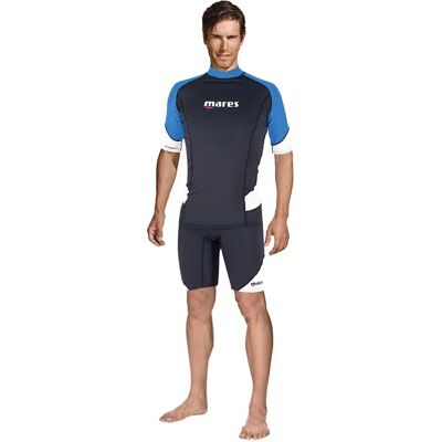 Mares Rash Guard Manches Courtes Rash Guard Trilastic Black / Blue / White 2XL Homme - Publicité Mares Rash Guard Manches Courtes Rash Guard Trilastic Black / Blue / White 2XL Homme - Publicité
