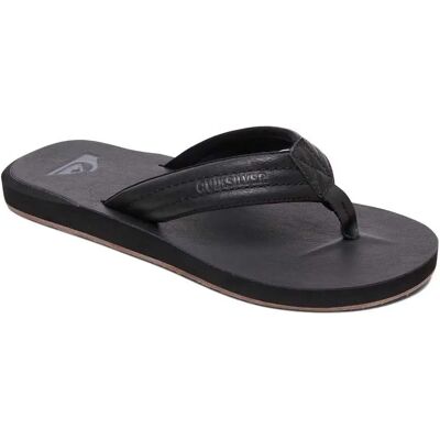 Quiksilver Tongs Carver Nubuck Solid Black EU 40 Homme - Publicité Quiksilver Tongs Carver Nubuck Solid Black EU 40 Homme - Publicité