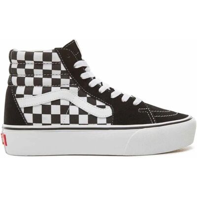 Vans Baskets Sk8-hi Platform 2.0 Checkerboard / True White EU 38 Homme,Femme - Publicité Vans Baskets Sk8-hi Platform 2.0 Checkerboard / True White EU 38 Homme,Femme - Publicité