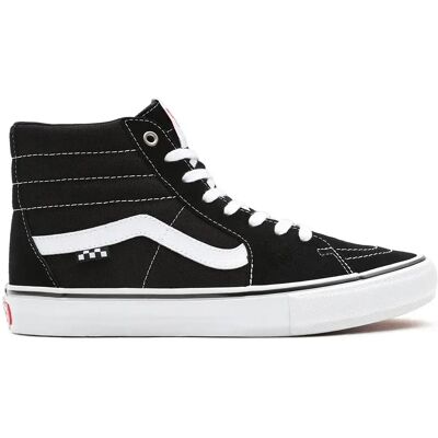 Vans Baskets Skate Sk8-hi Black / White EU 36 Homme,Femme - Publicité Vans Baskets Skate Sk8-hi Black / White EU 36 Homme,Femme - Publicité