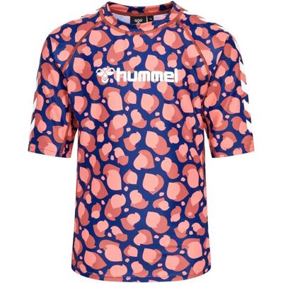 Hummel Rash Guard Manches Courtes Lucia Navy Peony 116 cm Fille - Publicité Hummel Rash Guard Manches Courtes Lucia Navy Peony 116 cm Fille - Publicité