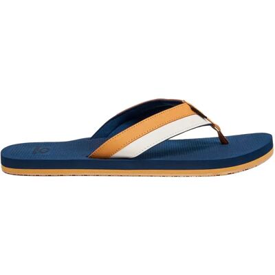Oakley Apparel Tongs Burke Team Navy / Light Curry EU 41 1/2 Homme - Publicité Oakley Apparel Tongs Burke Team Navy / Light Curry EU 41 1/2 Homme - Publicité