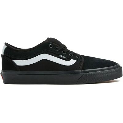 Vans Baskets Chukka Low Sidestripe Black / Black / White EU 42 Homme - Publicité Vans Baskets Chukka Low Sidestripe Black / Black / White EU 42 Homme - Publicité