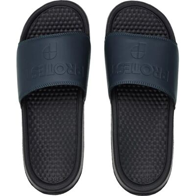 Protest Claquettes Berden Night Skyblue Navy EU 43 Homme - Publicité Protest Claquettes Berden Night Skyblue Navy EU 43 Homme - Publicité