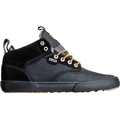 Globe Baskets Motley Mid Black / Gunmetal / Trek EU 40 Homme - Publicité Globe Baskets Motley Mid Black / Gunmetal / Trek EU 40 Homme - Publicité