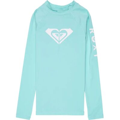 Roxy Rash Guard Manches Longues Ergwr03490 Whole Hearted Aqua Splash 14 Années Fille - Publicité Roxy Rash Guard Manches Longues Ergwr03490 Whole Hearted Aqua Splash 14 Années Fille - Publicité