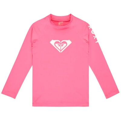 Roxy Rash Guard Manches Longues Erlwr03362 Whole Hearted Sangria Sunset 3 Années Fille - Publicité Roxy Rash Guard Manches Longues Erlwr03362 Whole Hearted Sangria Sunset 3 Années Fille - Publicité