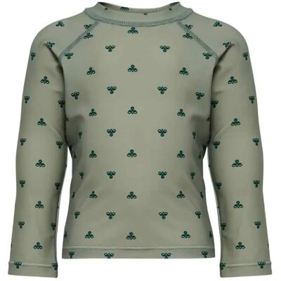 Hummel Rash Guard Manches Longues Mini Bee Aop Shadow 104 cm Garçon,Fille - Publicité Hummel Rash Guard Manches Longues Mini Bee Aop Shadow 104 cm Garçon,Fille - Publicité