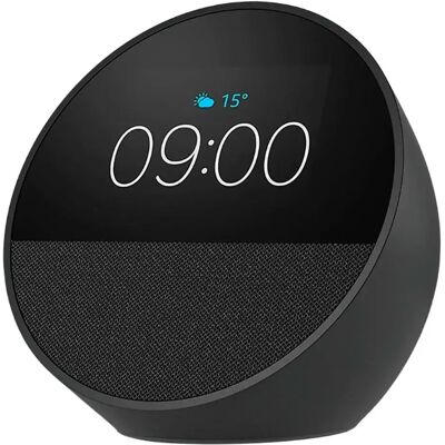 Amazon Enceinte Bluetooth Echo Spot Black One Size unisex - Publicité Amazon Enceinte Bluetooth Echo Spot Black One Size unisex - Publicité